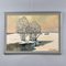 Alexander Ivanovich Misurev, Winter Landscape, Late 20th Century, Oil on Cardboard, Framed 1