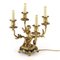 Gilded Bronze Lamp with Cupids Playing Music, Set of 2, Image 8