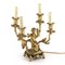 Gilded Bronze Lamp with Cupids Playing Music, Set of 2, Image 7