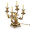 Lampe en Bronze Doré avec Cupids Jouant de la Musique, Set de 2 4