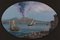 Baie de Naples avec vue sur le Vésuve, 20ème Siècle, Aquarelle et Gouache, Encadré 2