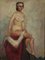 A Misurev, Desnudo, siglo XX, óleo sobre lienzo, enmarcado, Imagen 2