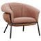 Fabric Upholstered and Iron Grasso Armchair by Stephen Burks 1