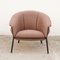 Fabric Upholstered and Iron Grasso Armchair by Stephen Burks 2