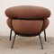 Fabric Upholstered and Iron Grasso Armchair by Stephen Burks 7