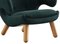 Tavolo e sedie Pelican di Finn Juhl per Design M, Immagine 5