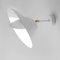 Mid-Century Modern White Saturn Wall Lamp by Serge Mouille for Indoor 4