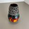 German Vintage Pottery Fat Lava Vase by Scheurich WGP, 1970s 3