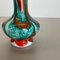 Large Vintage Italian Pop Art Multicolor Opaline Vase, 1970s 9