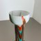 Vaso grande Pop Art vintage in vetro opalino multicolore, Italia, anni '70, Immagine 4
