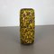 Yellow Fat Lava Multi-Color Vase from Scheurich Wgp, 1970s 2