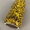 Yellow Fat Lava Multi-Color Vase from Scheurich Wgp, 1970s 12