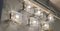 Lampada da soffitto in vetro di Murano di Nason, set di 2, Immagine 5