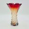 Große italienische Vintage Vase aus gedrehtem Muranoglas von Made Murano Glas, 1960er 4