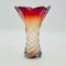 Große italienische Vintage Vase aus gedrehtem Muranoglas von Made Murano Glas, 1960er 3