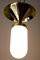 Art Deco Glas Deckenlampe 5