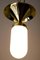 Art Deco Glass Ceiling Lamp 5