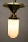 Art Deco Glass Ceiling Lamp, Image 3