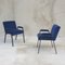 Iron Armchairs by Castiglioni Brothers for Gavina, 1958, Set of 2, Image 1