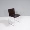 Brown Leather Dining Chair by Mario Mazzer for Poliform, Set of 6 4