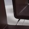 Brauner Leder Esszimmerstuhl von Mario Mazzer für Poliform, 6er Set 8