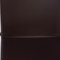 Sedie da pranzo in pelle marrone di Mario Mazzer per Poliform, set di 6, Immagine 9