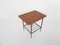 Small Teak and Metal Side Table, Netherlands, 1950s, Image 1