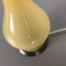 Lámpara de mesa Honey de cristal de Murano opalino de Cenedese Vetri, años 60, Imagen 11