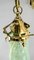 Wandlampe mit Original Opalglas Schirm von Jugendstil, Wien, 1908 8