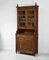 American Aesthetic Movement Chestnut Bookcase Cabinet, 1880 2