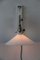 Lampada da parete Art Déco regolabile in nichel con paralume in vetro, anni '20, Immagine 17