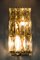 Kristallglas Wandlampe von Bakalowits, Wien, 1950er 9