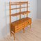 Norwegian Rival 2 Bay Teak Wall Unit with 3 Cabinets and 5 Shelves by Kjell Riise for Brodrene Jatogs, 1960s 9