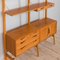 Norwegian Rival 2 Bay Teak Wall Unit with 3 Cabinets and 5 Shelves by Kjell Riise for Brodrene Jatogs, 1960s 10