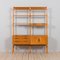 Norwegian Rival 2 Bay Teak Wall Unit with 3 Cabinets and 5 Shelves by Kjell Riise for Brodrene Jatogs, 1960s 5
