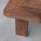 Mid-Century French Brutalist Oak Coffee Table 7