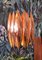 Kupfer Kastor Hängelampe von John Hammerborg für Fog & Menup 11