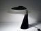 Lámpara de mesa de cristal de Murano y metal, años 70, Imagen 3