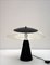 Lámpara de mesa de cristal de Murano y metal, años 70, Imagen 6