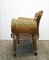 Skulpturaler Armlehnstuhl aus lackiertem Metall von Anacleto Spazzapan 8