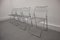 Ted Net Metal Folding Chairs by Niels Gammelgaard for IKEA, Set of 4 11