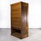 French Oak Notaires Tambour Fronted Cabinet, 1930s, Image 7