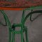 French Green Garden Set with Table and Four Chairs, 1940s, Image 6