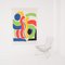 Jacques Damase Nach Sonia Delaunay, Abstrakte Komposition, 1992, Druck auf Leinwand 3