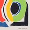 Jacques Damase Nach Sonia Delaunay, Abstrakte Komposition, 1992, Druck auf Leinwand 8