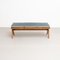 Banc 057 Civil en Bois et Jonc Tissé avec Coussin par Pierre Jeanneret pour Cassina 4