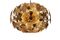 Large Brass and Glass Louis Vuitton Sputnik Chandelier from Barovier & Toso, Image 1