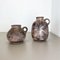 Abstract German Fat Lava Pottery Vases by Ruscha, 1960s, Set of 2 2