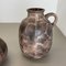 Abstract German Fat Lava Pottery Vases by Ruscha, 1960s, Set of 2, Image 10