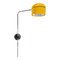 Space Age German Yellow Wall Light from Staff, Image 1